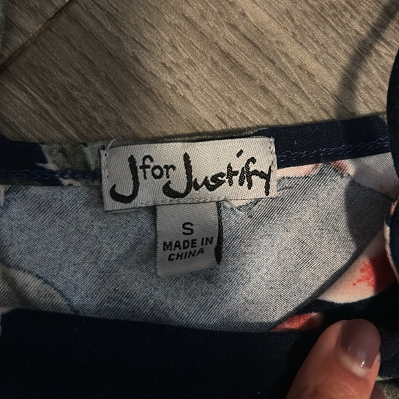 J for Justify Black and Pink Floral Bodycon Midi Dress size S - Picture 3 of 8